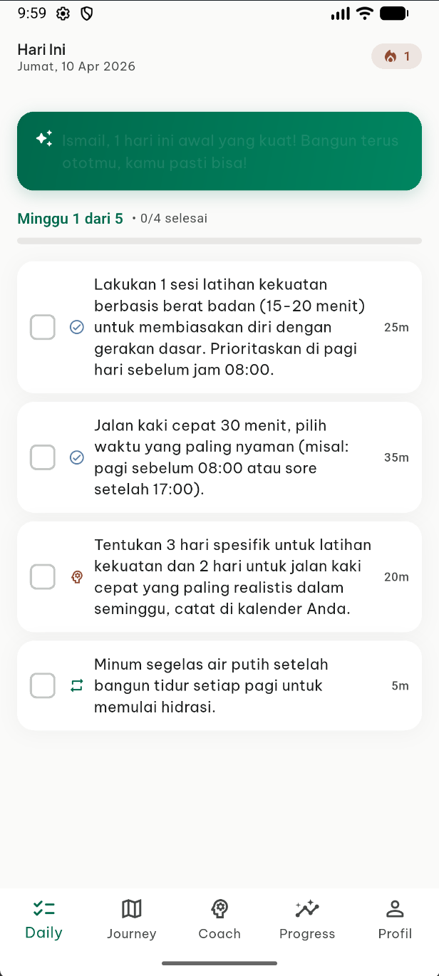 Goalify Screenshot 4